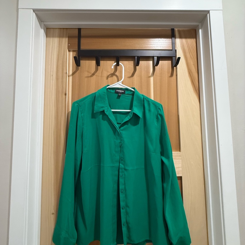 Express Green Blouse